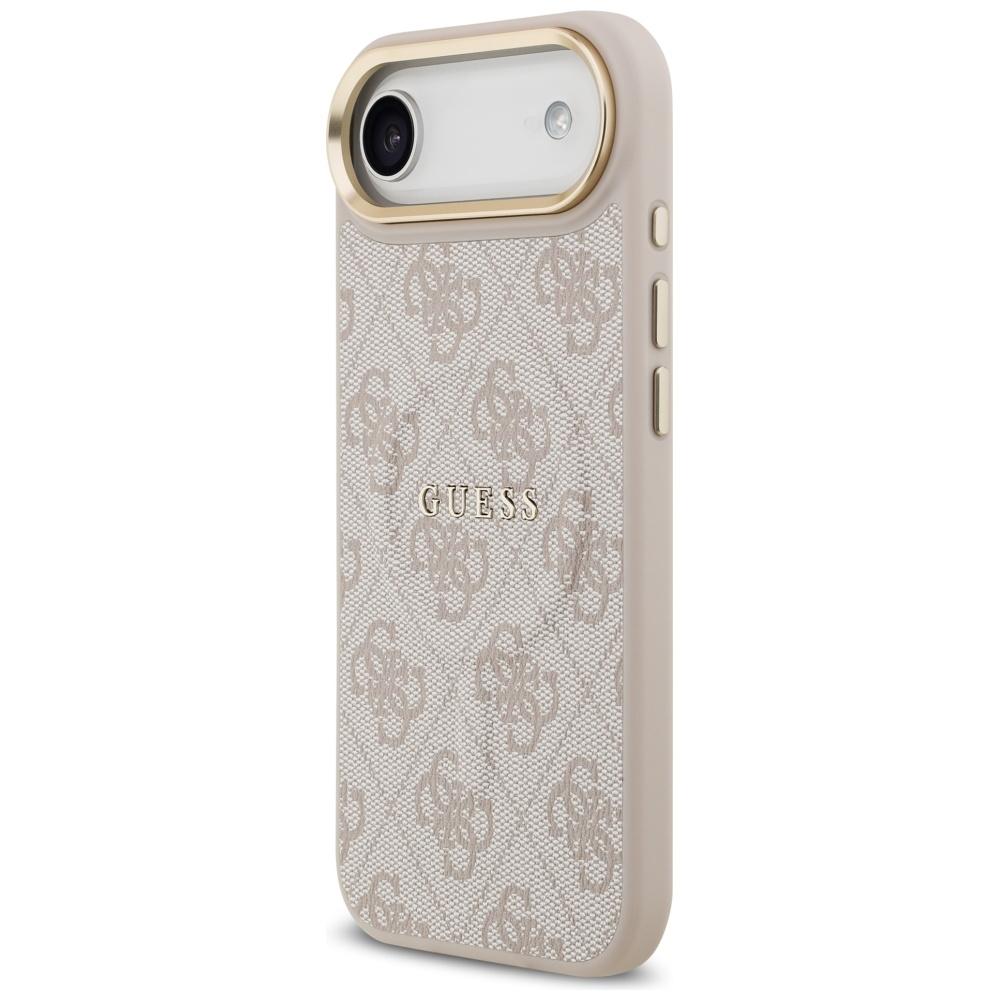 Guess 4G PU Classic Logo MagSafe Case for iPhone Air Pink