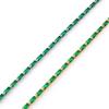 Good Quality Cubic Zirconia Green Tennis Chain Bracelets For Women 18K Gold Hand Chain CZ Chain Homme Jewelry