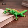 3D Printed Gecko Toy Leopard Figurine, Realistic Articulated Chameleon Fidget Toy, Lifelike Ornament Flexible Jointed Lizard Model, Animal Shape Desk