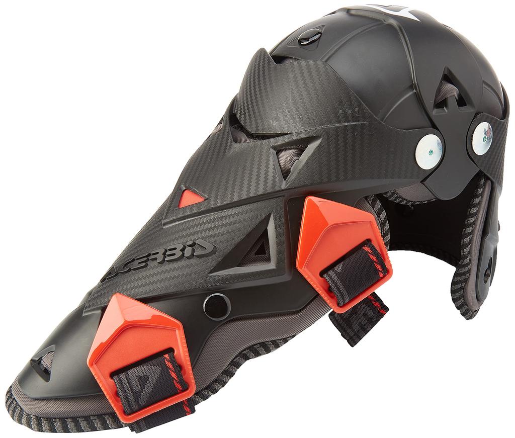 Acerbis Impact EVO Kne/Shin Guards Sort/Rød Acerbis
