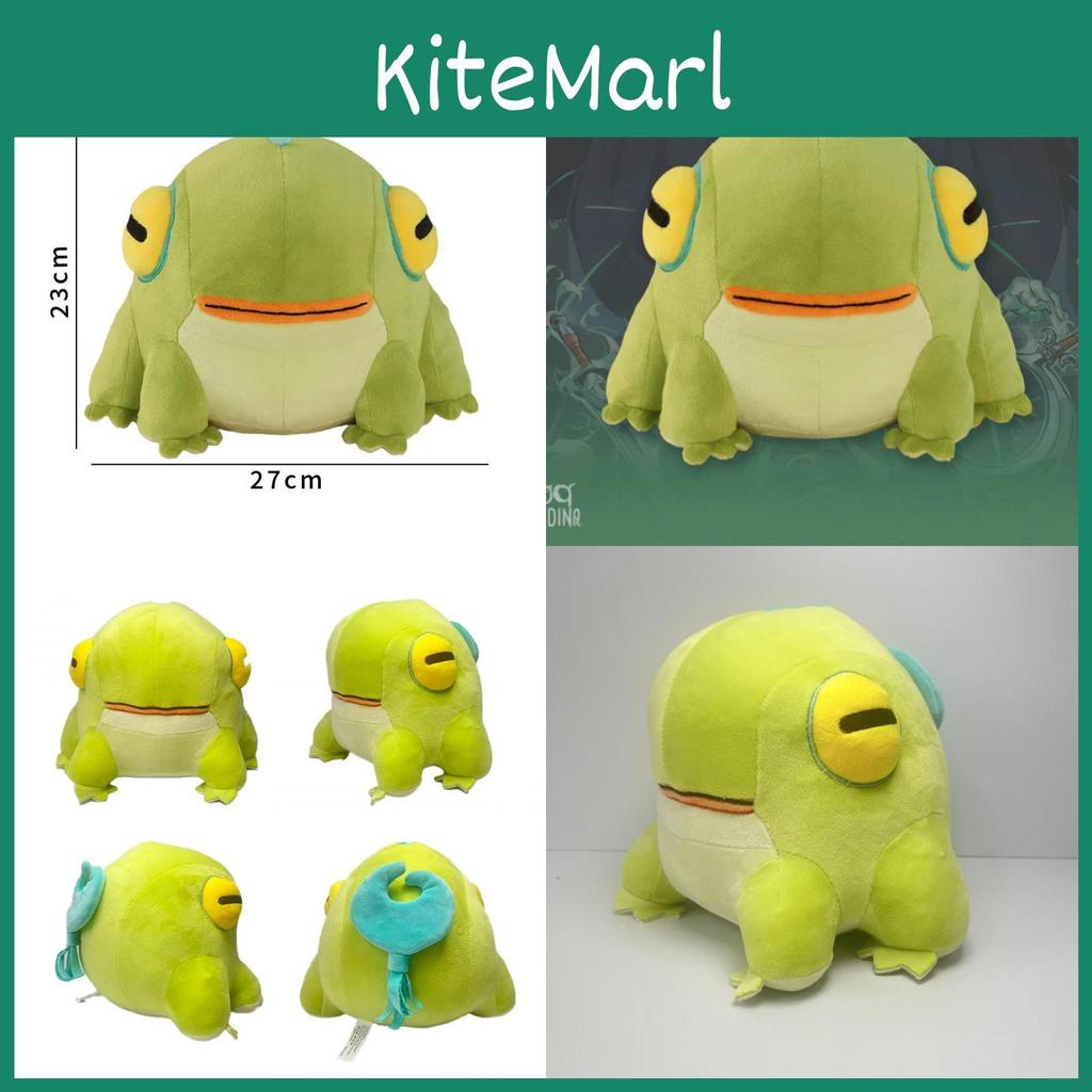 Hades Frosch Plüschtier Spiel Merchandise Weiches Stofftier für Kinder und Sammler