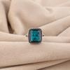 Natural Apatite Gemstone 925 Sterling Silver Women Jewelry Handmade Designer Wedding Ring RR-71-2