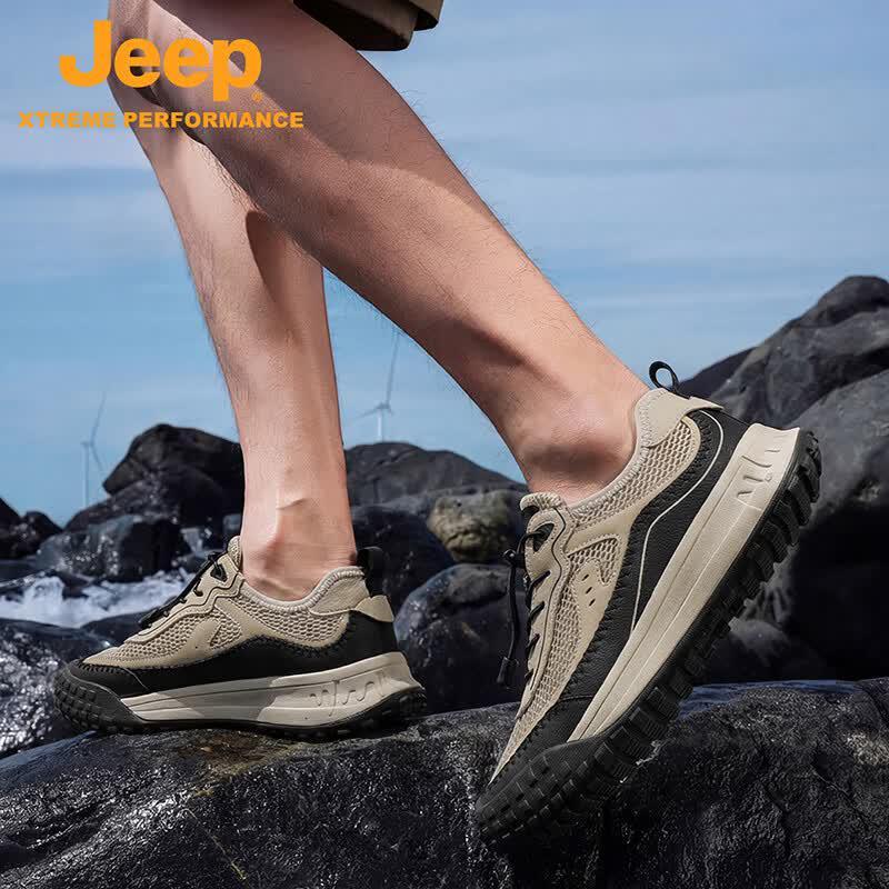Jeep Men's Breathable Outdoor Hiking Shoes