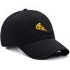 Pizza Embroidered Baseball Cap for Women Men Fashion Adjustable Soft Cotton Dad Hat Unisex Classic Golf Caps