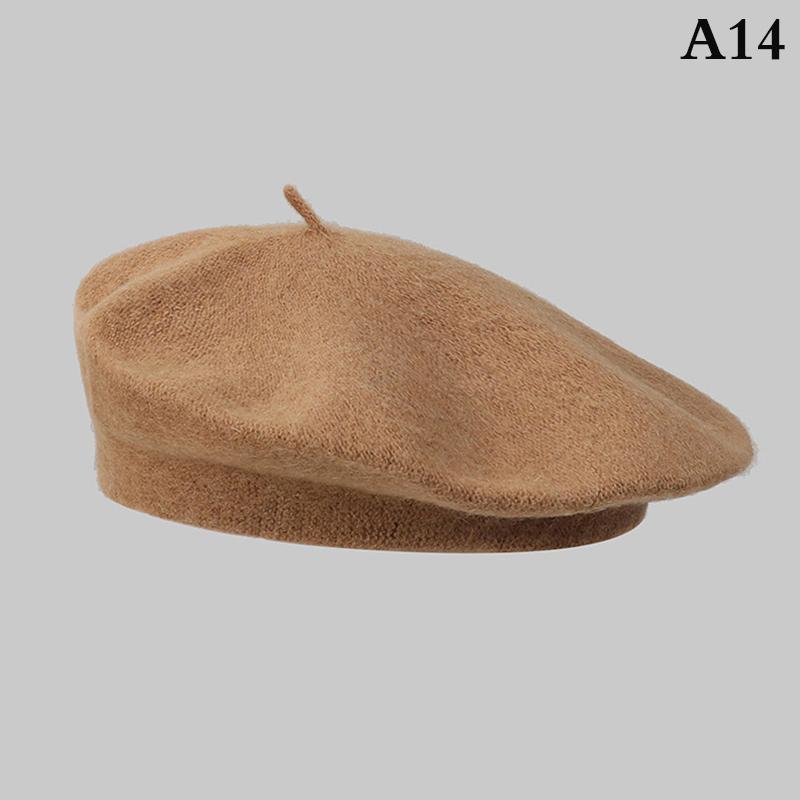 Vintage Damen Mädchen Baskenmütze Künstler Winter Warm Einfache Beanie Mütze Kappe Kopfbedeckung Peaky Blinders Hüte Für Damen