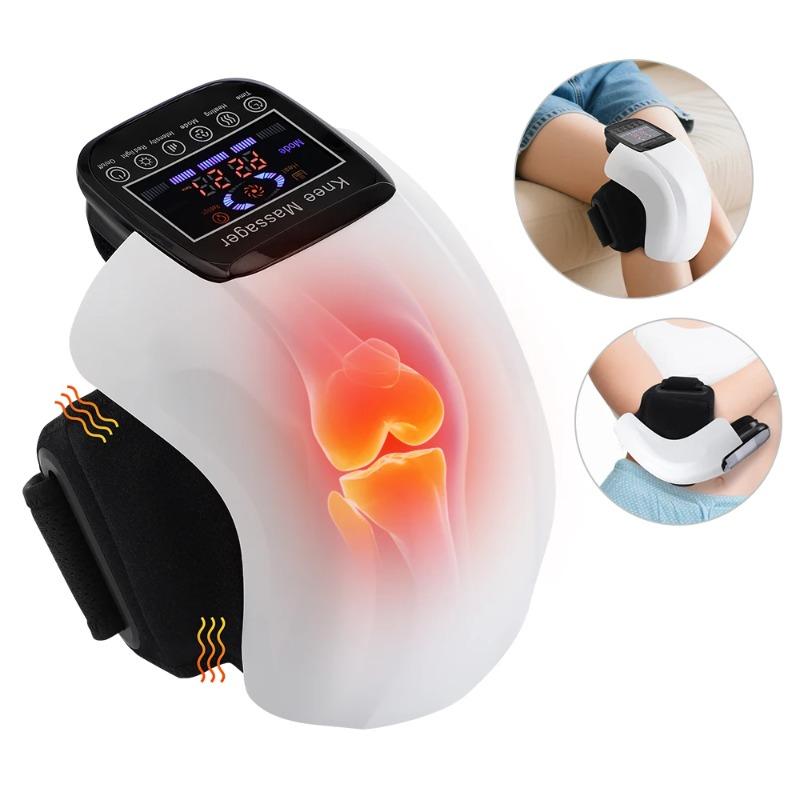 2026 New Gift Electric Knee Massager Infrared Heating Vibration Air Pressure Elbow Knee Massager Relief Swelling Stiff Joints Muscle Relax