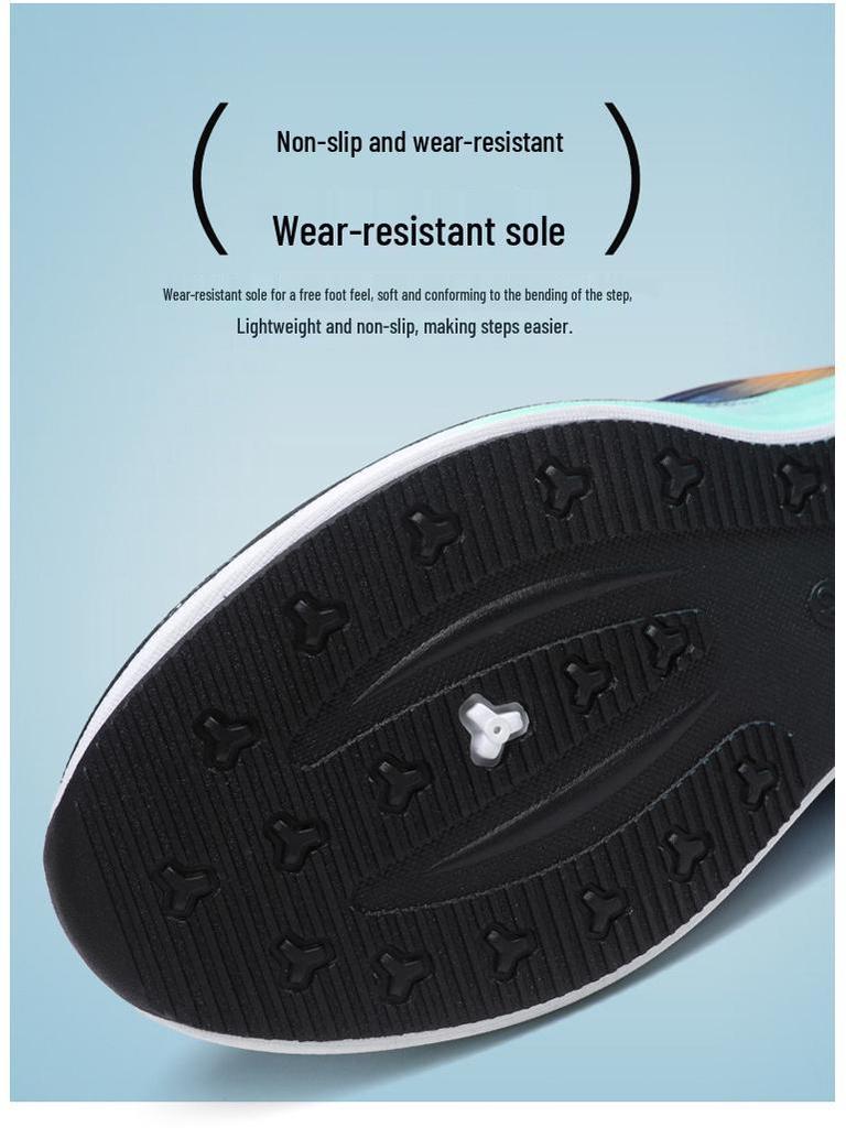 Men's Plus Size Shock-Absorbing Running Shoes - Fashionable Autumn/Winter Casual Sports Footwear