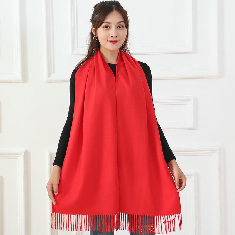 Custom Chinese Red Scarf with Logo for Events: Weddings, Birthdays, Reunions, and More