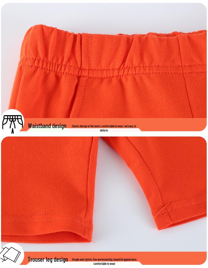 Kids' Summer Short Sleeve Two-Piece Set: Toddler Boys' Shorts and Tee Outfit