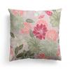Floral Print Pillowcase, Home Peach Skin Velvet Material Sofa, Car Office Bedside Pillow and Cushion Cover