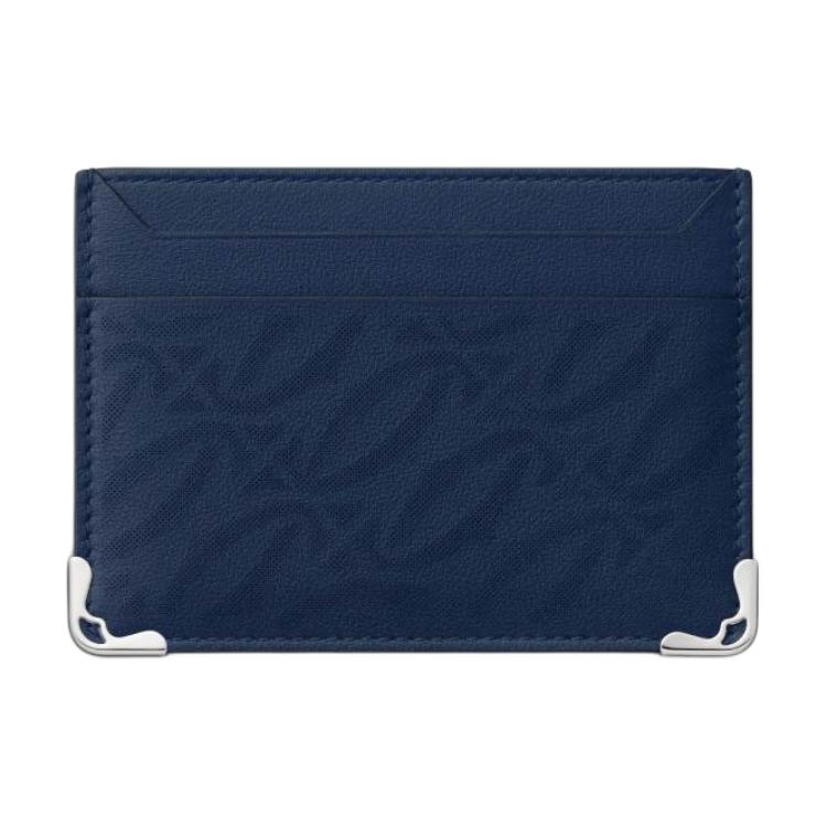 

Cartier Must De Logo Print Silver Hardware Calfskin Card Holder Men Card Holder Navy-Blue L3002523 Basic Set (Bag+Dust Bag)