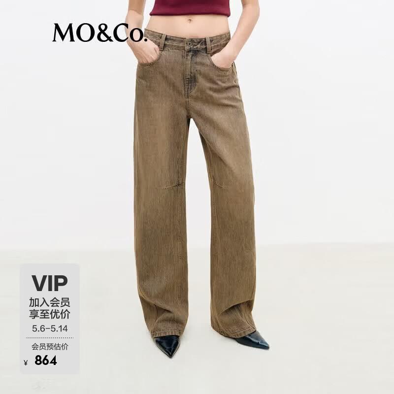 

MO&Co. High-Waist Straight Leg Jeans 26