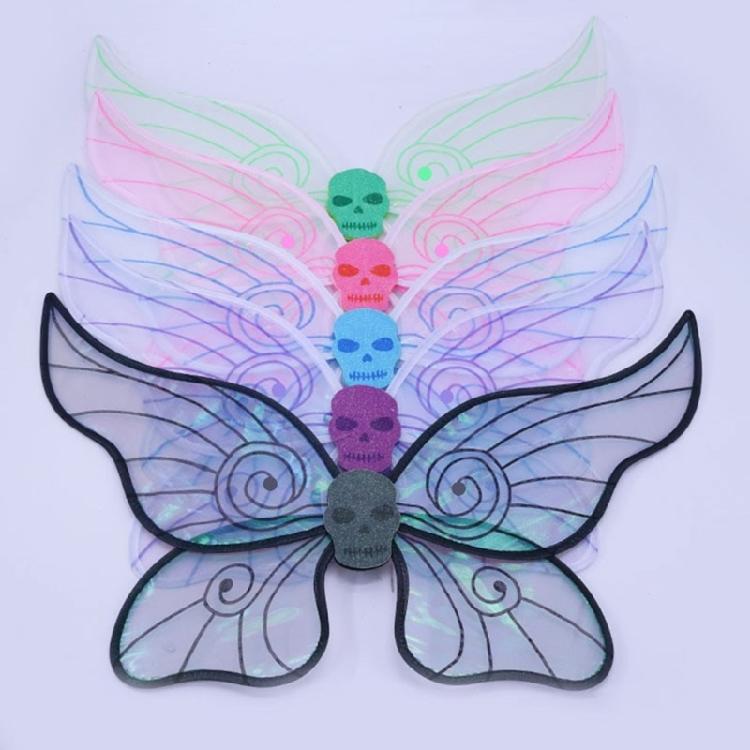Butterfly Wing Costume for Girl Cosplay Party Halloween Christmas Birthday Halloween Cosplay Fairies Wing Costume