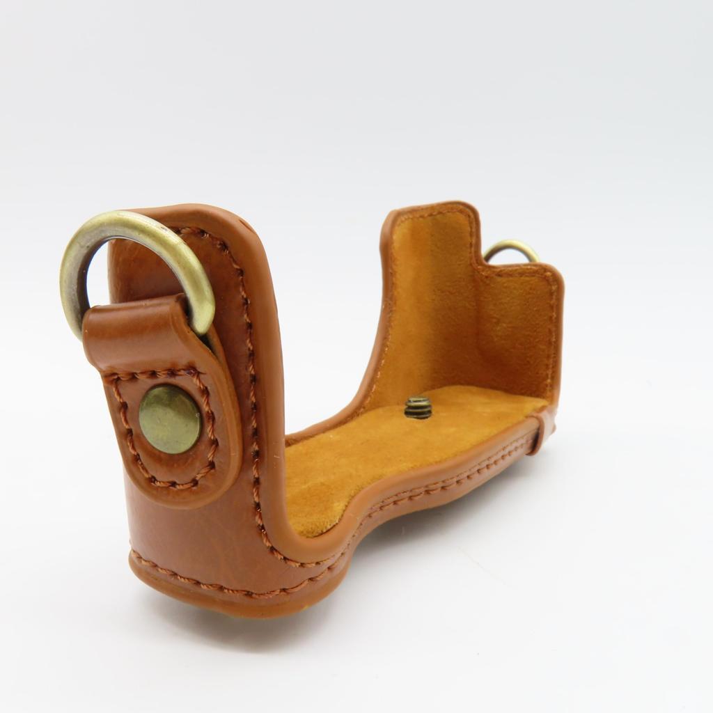 Synthetic Leather Digital Camera Case Compatible with Canon PowerShot SX740 HS SX730 Powershot SX740HS SX730HS Storage Protection Lens Cover Shoulder