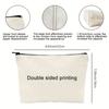 Ladies, Makeup Bag, Travel Storage Bag, Gift for Good Friends, Letter Bag, Logo Printable, Travel Makeup Bag, Wedding Souvenir Bag