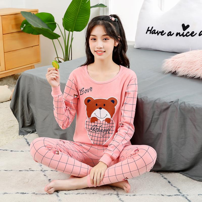 Children's Cotton Underwear & Pajama Set: Warm Wool Sweater, Bottoms for Boys & Girls, Autumn/Winter Comfort