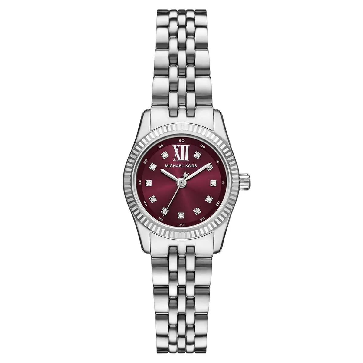 Michael Kors Women's Silver Mk4968 Analog Bracelet Watch For