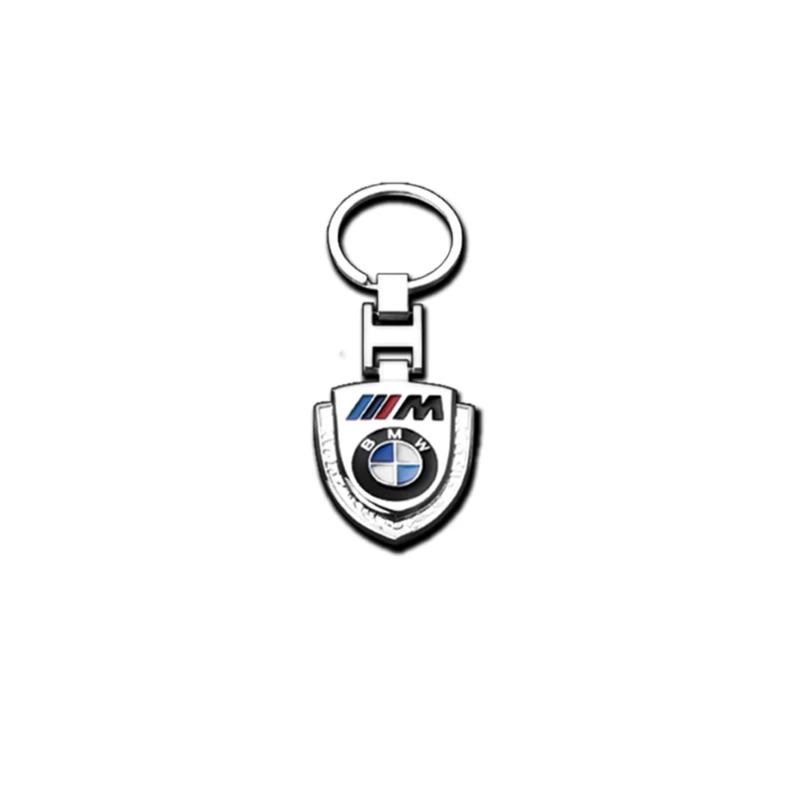 1pc Fashion Creative Metal Ribbon Car Keychain Key Ring Key Chain For BMW E46 E90 E60 F30 E39 F10 E87 E36 F20 E92 Car Styling
