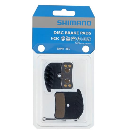 Shimano H03C Metal Disc Brake Pads with Fins