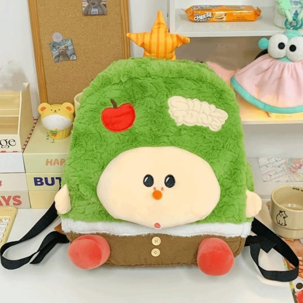 Kawaii Cartoon Fluffy Backpack Casual Plush Shoulder Bag Cute Student’s School Bag  Outdoor