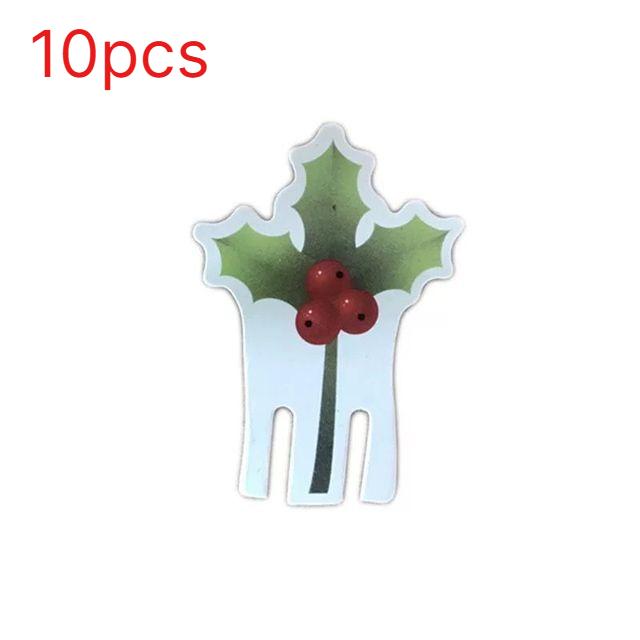 10/20/30/80pcs Christmas Cup Card Santa Hat Wine Glass Decor Xmas Tree Ornaments For Home Christmas Decoration Party Decor New Year Gifts