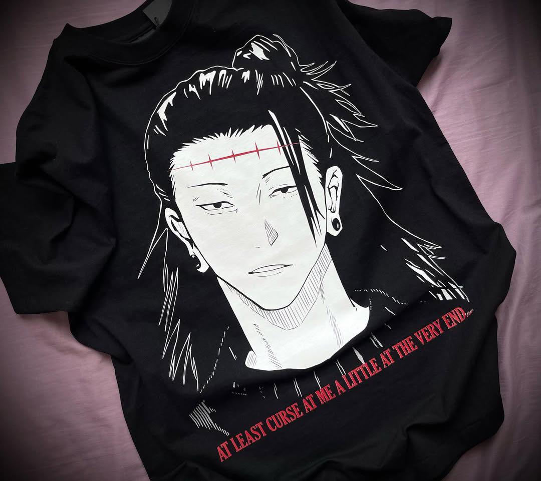 

[ВЖИВАНИЙ] Рідкісна аніме-футболка Jujutsu Kaisen Geto Suguru GILDAN Розмір S