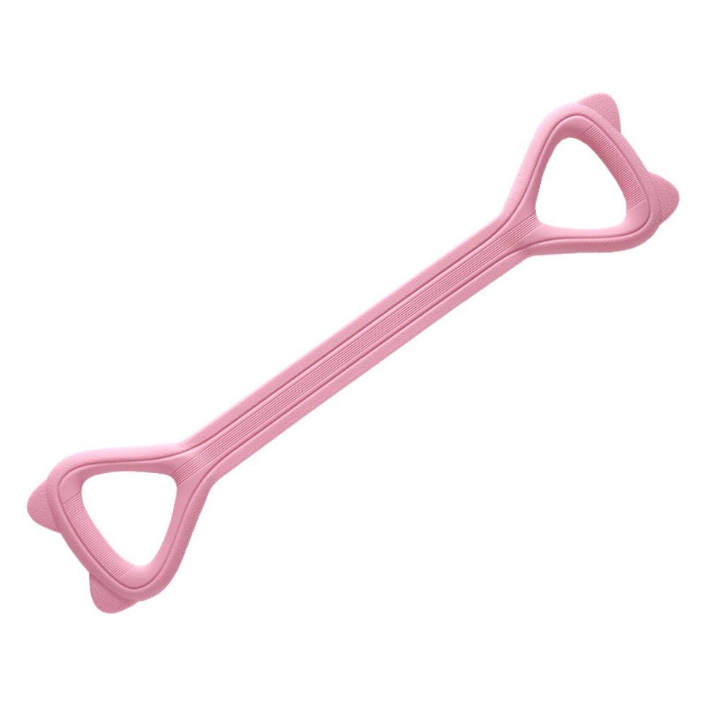 

Antiskid Shoulder Yoga Stretching Belt Training Loop Tension Belt Exercise Gym Equipment розовый