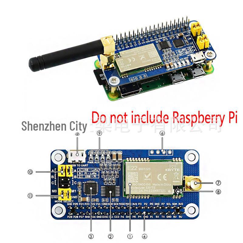 

Raspberry Pi LoRa SX1262 915MHz Expansion Board