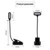 Portable Mini LED Book Light Eye Protection Reading Lamp Flexible Adjustable Direction Battery Learning Desk Lamp Bedroom Light