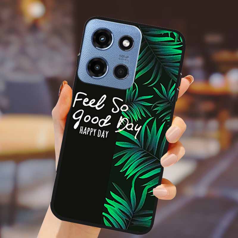 For Motorola G 5G 2025 Phone Case Bumper Soft TPU Silicone Back Cover 3D Flower Emboss Shell For Motorola Moto G 5G Fundas Coque