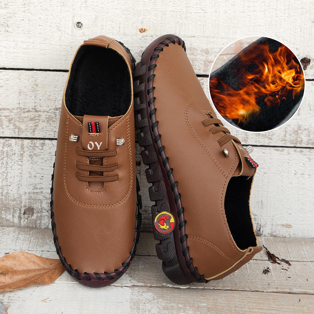 45 ярдов мягкие туфли осень и зима новые с мягкой подошвой сшитые вручную большого размера женские туфли для отдыха на одну ногу со стременем 40 1860₽