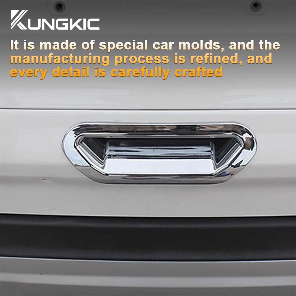 For Ford Escape Kuga 2013 2014 2015 2016 2017 2018 2019 ABS Rear Car Trunk Door Handle Bowl Cover Trim Bezel Styling Accessories