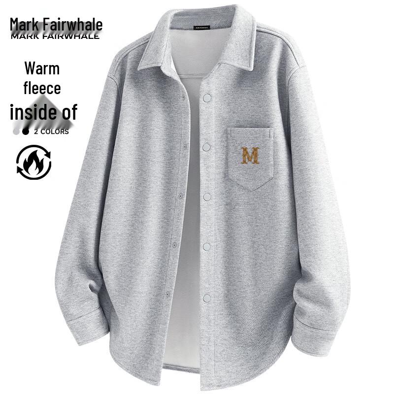 Mark Fairwhale Men s Fleece-Lined Flannel Shirt 2XL