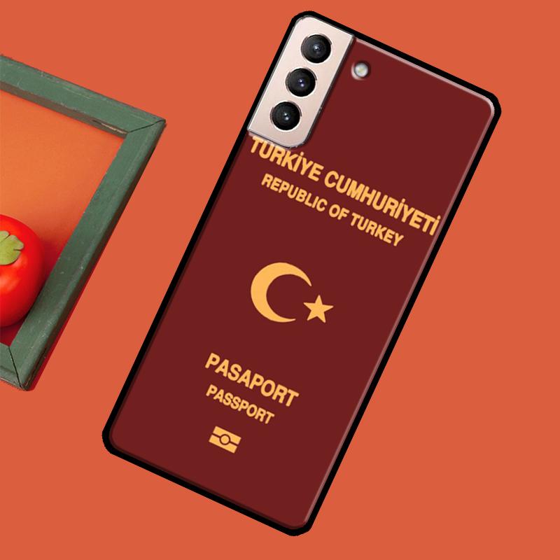 Turkey Turkish Flag Soft Case For Samsung Galaxy S23 S22 S21 Ultra Note 20 Note 10 S8 S9 S10 Plus S20 FE Cover