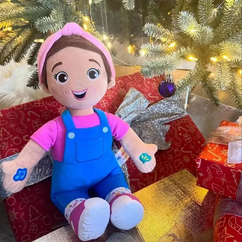 Frau Rachel Plüschpuppe 30cm Interaktives Singendes Spielzeug Weicher Gefüllter Musikplüsch für Jungen Mädchen Geburtstagsgeschenke