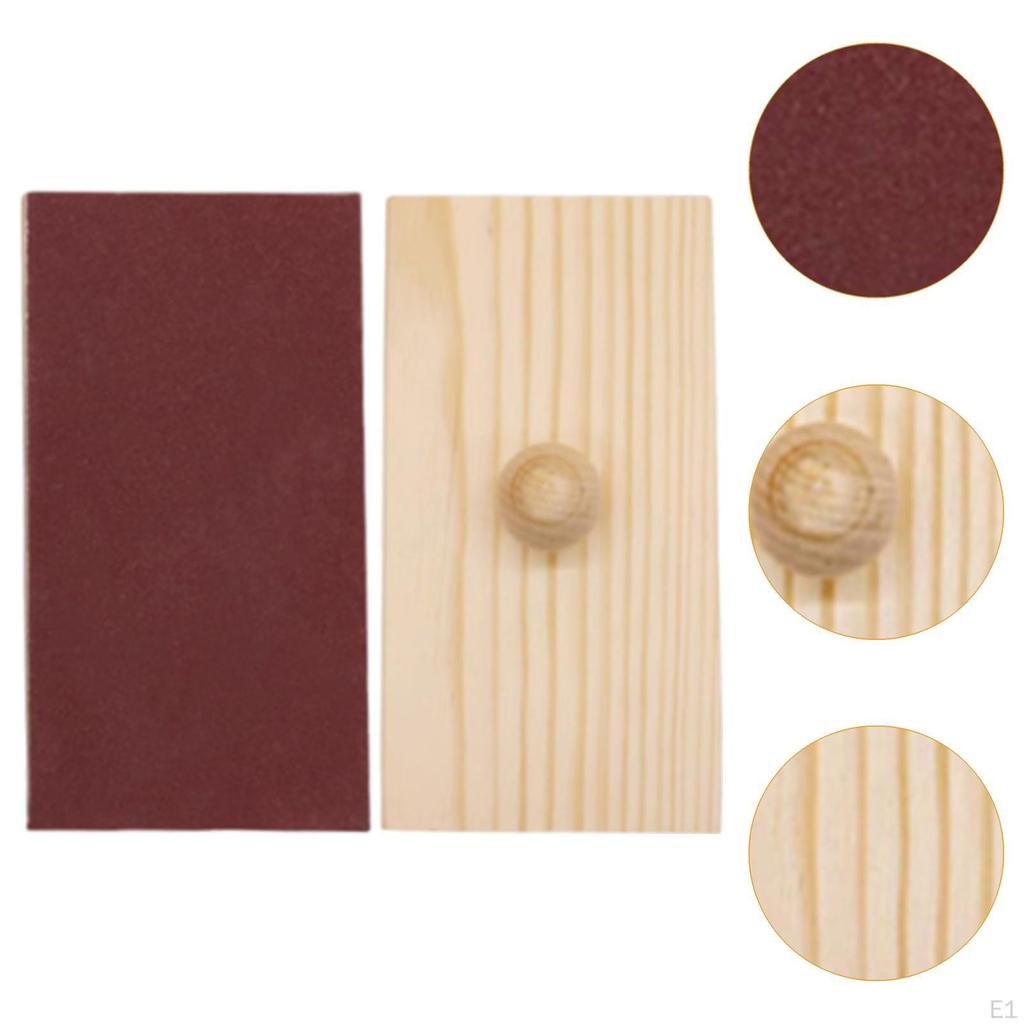 2Pcs Wooden Castanet Percussion Educational Toy Lightweight Portable Easy To Use Instruments Rhythm