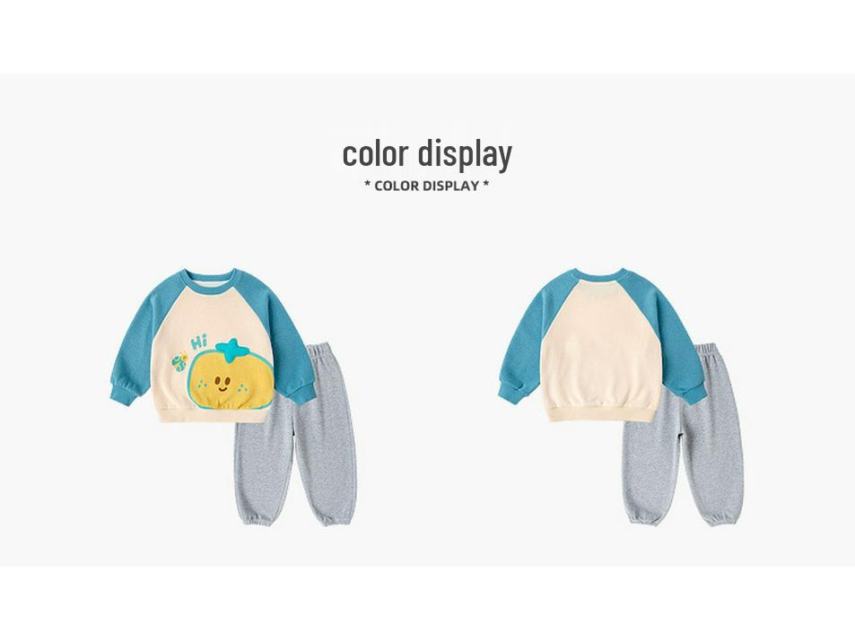 Dudu Family Kids' Spring Set: New Arrival Hoodie & Pants for Boys and Girls