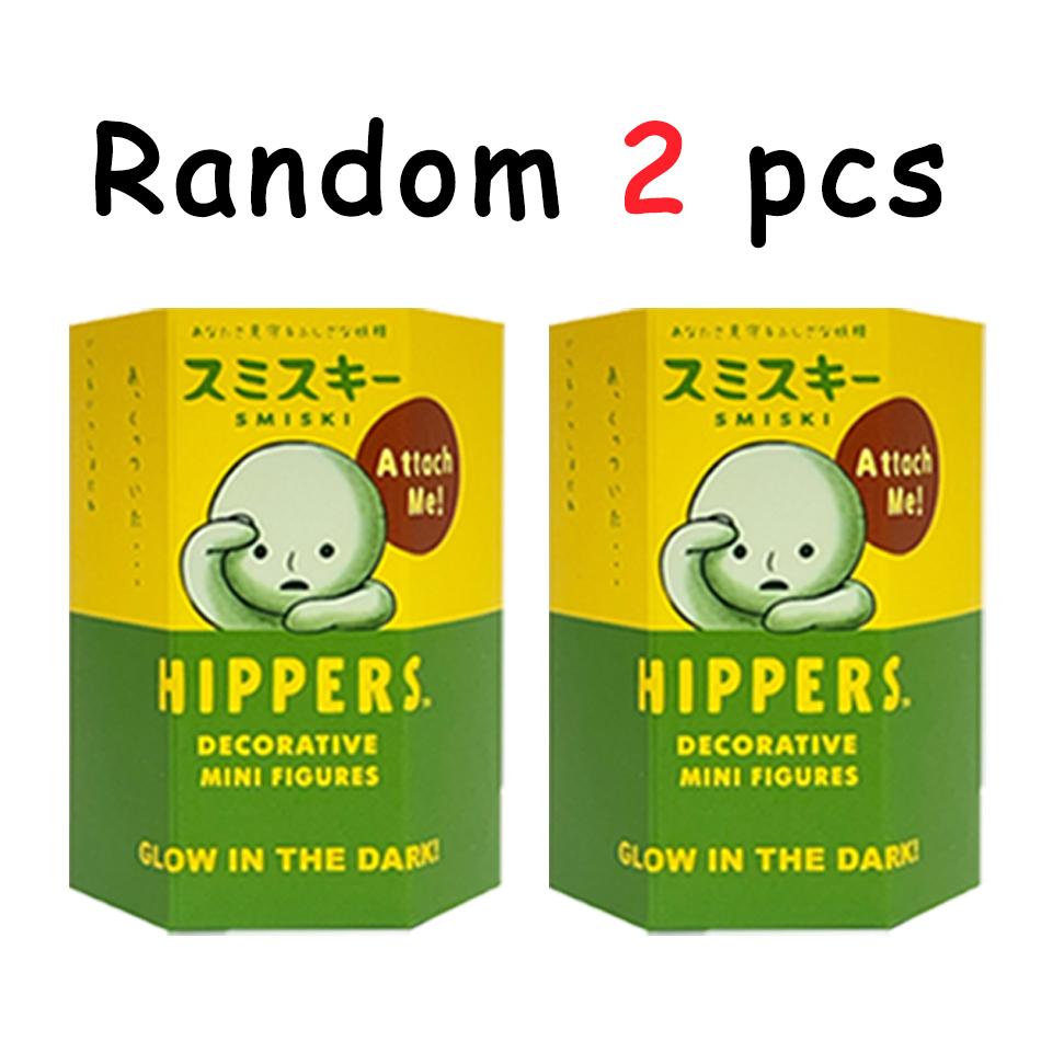 5 styles luminous green dolls mysterious box figures phone accessory doll collection birthday christma gift Bedroom decoration