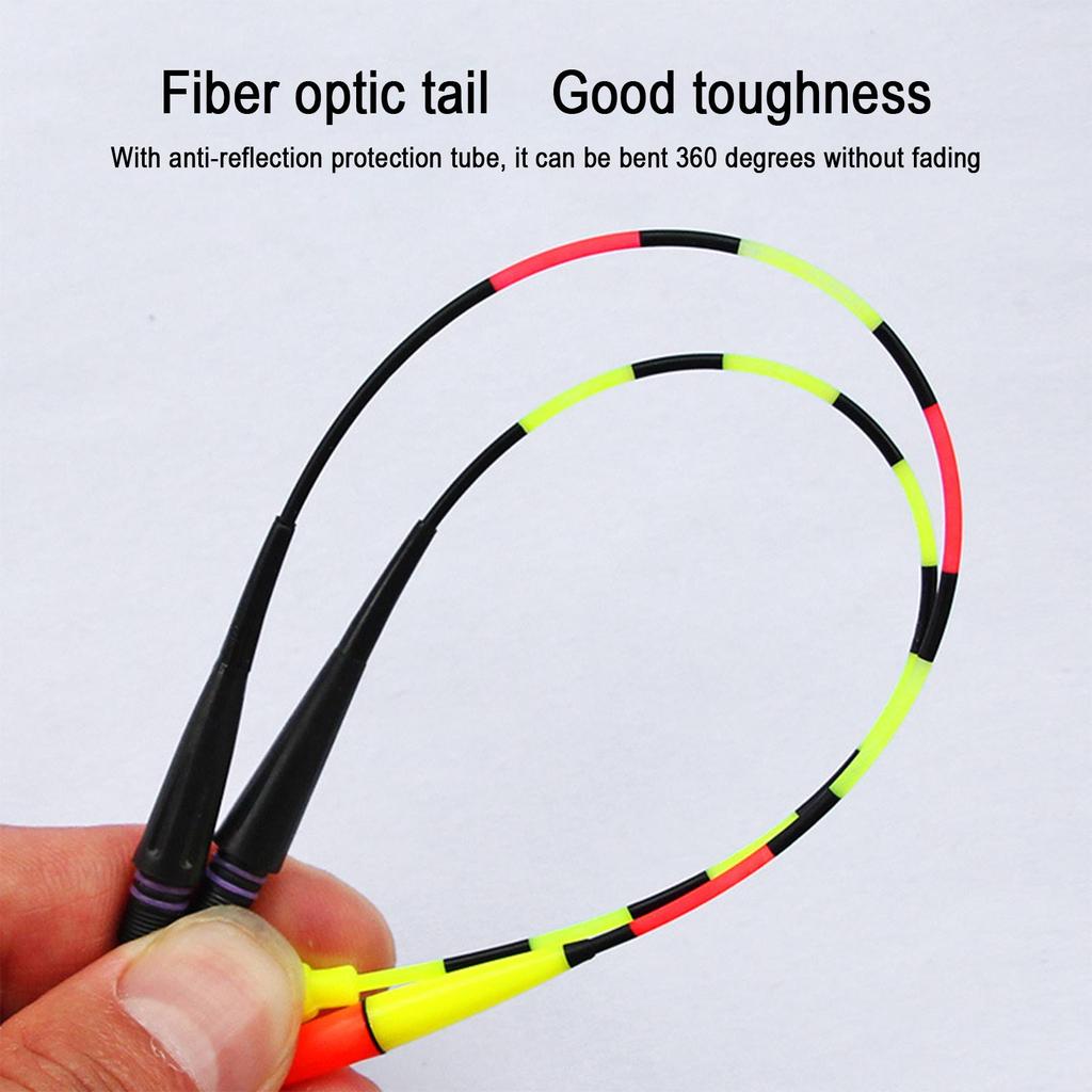 Electronic Gravity Sensing Float Tail, Day Night Fishing Float Bite Indicator Color Change, Glow In The Dark Bobber