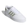 Adidas Neo Court Bold Non-Slip Durable Low-Top Skate Shoes Women Sneakers White Green FY9995