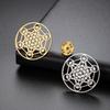 Teamer Archangel Metatron Stainless Steel Pin Brooch For Women Men Fashion Geometric Suit Clothing Accessories Solomon Jewelry
