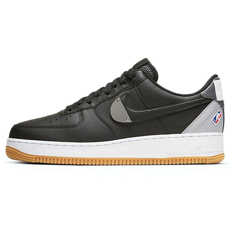 

новые Nike Air Force 1 Low 07 Nba Черный Серебристый 39