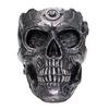 Trendy Skull Home Decor Skull Flower Pot Candy Bowl Set for Home Office Halloween Decor Hand-painted Resin Planter for Indoor