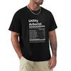 Utility Arborist T Shirt - Nutritional And Undeniable Factors Gift Item Tee T-shirt Tees Summer Top Plain Men's T-shirt