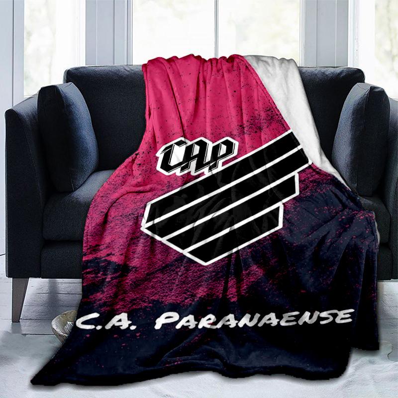 Red And Black Sport Emblem Printed Throws Blanket Soft Flannel Blankets for Couch Bed Gifts for Men Women Picnic blanket Christmas gifts