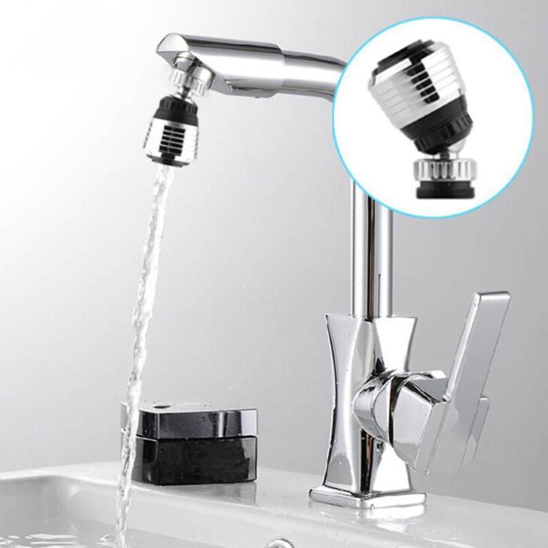 360 Degrees Faucet Splash Nozzle Rotatable Tap Filter Kitchen Flexible