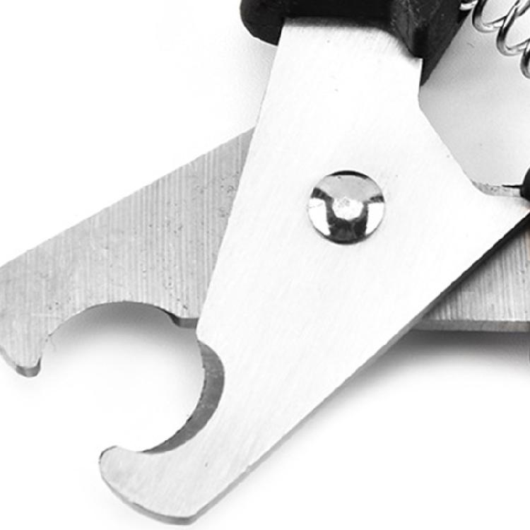 Round Tip Cat Nail Cutter Professional Pet Claws Trimmers with Anti-slip Handle