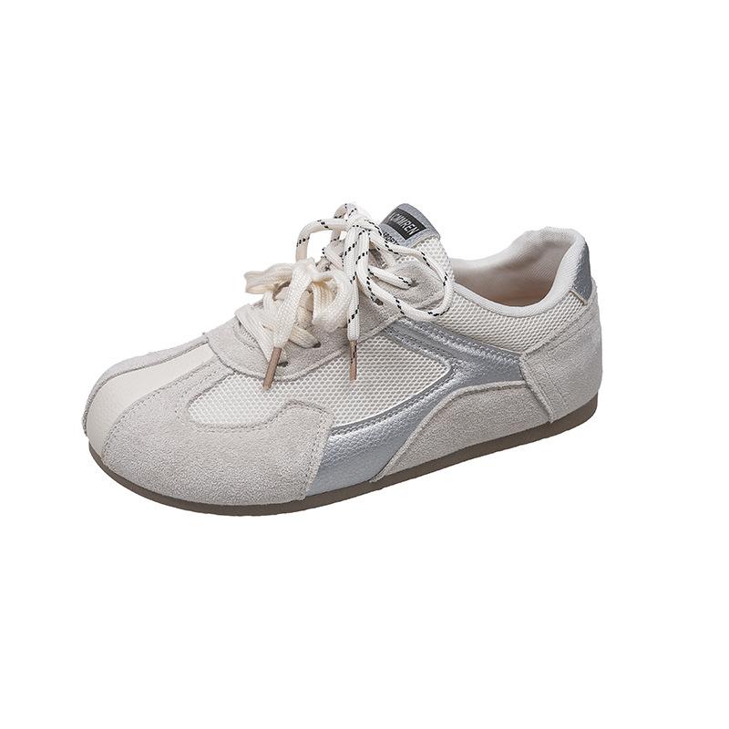 Retro German training shoes women's summer 2025 new versatile breathable mesh casual Forrest Gump shoes soft-soled sports board shoes