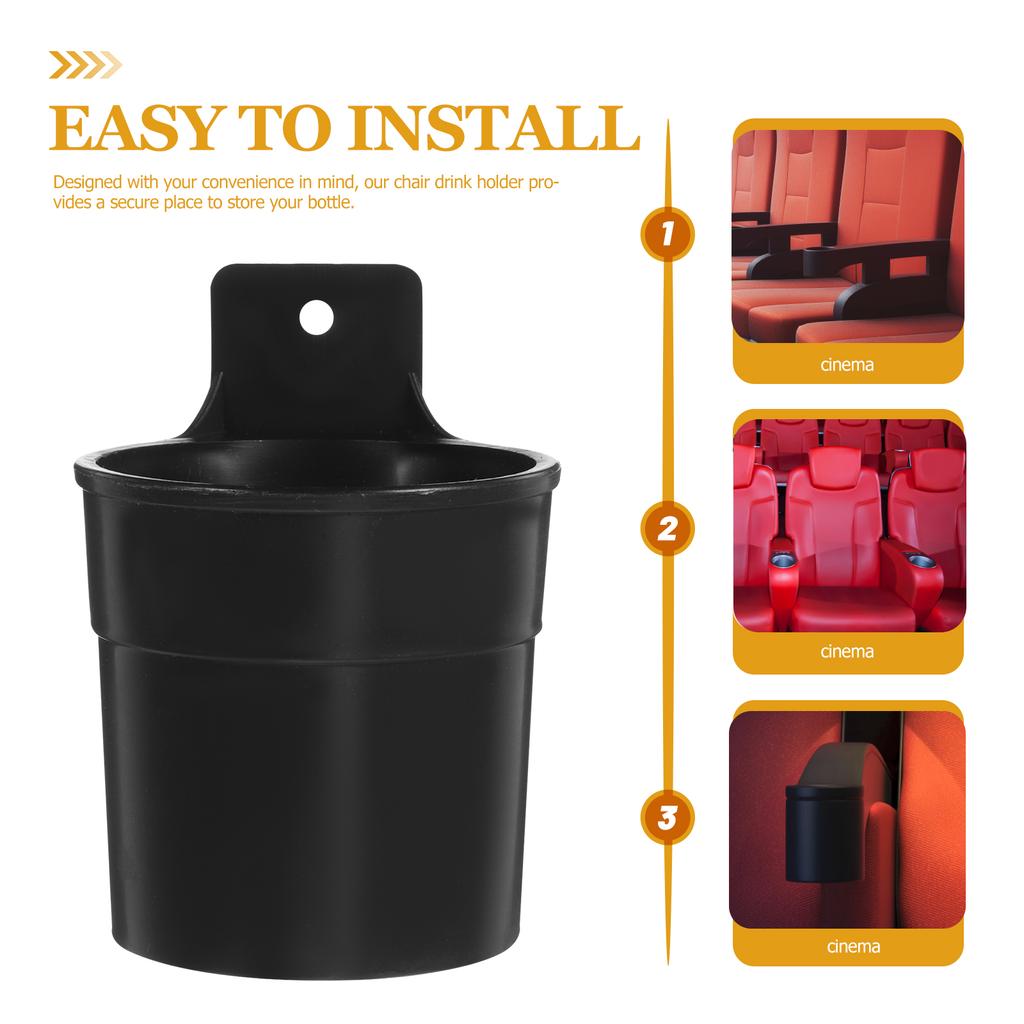 Zewnętrzny Uchwyt na Kubek Stojak na Kubki Krzesła Kinowego Profesjonalny Stojak na Butelki do Mleka Akcesorium do Butelki Stojak na Butelki do Napojów Akcesoria do Siedzenia