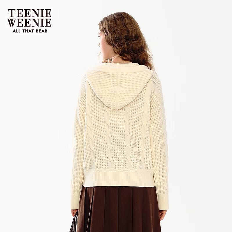 Teenie Weenie Bear Women's Hooded Knit Sweater